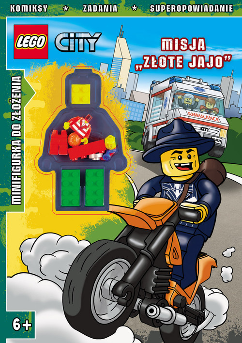 okładka LEGO City. Misja „Złote jajo” LMJ3 książka