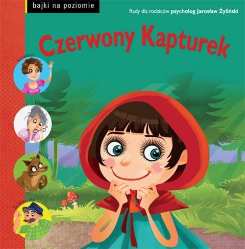 okładka Czerwony Kapturek Bajki na poziomie książka