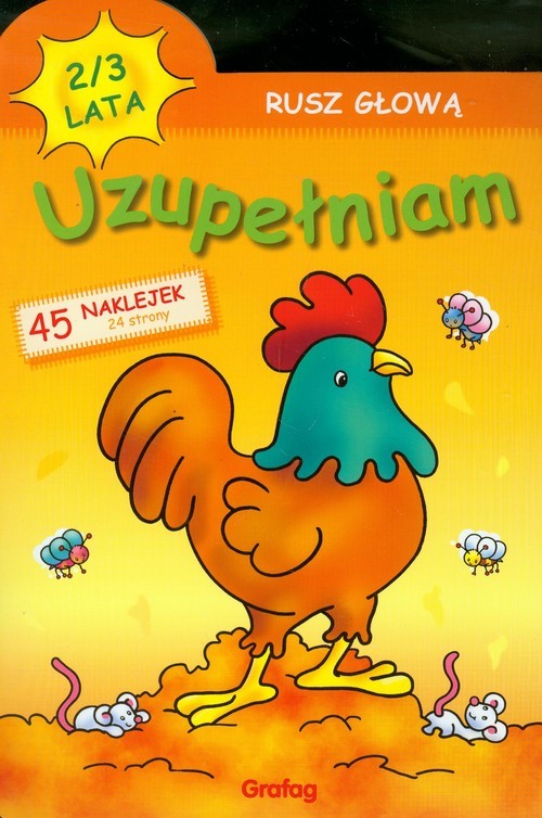 okładka Rusz głową Uzupełniam 2-3 lata książka