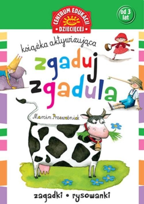 okładka Zgaduj zgadula Książka aktywizująca książka | Przewoźniak Marcin