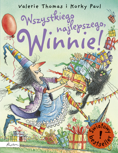 okładka Wszystkiego najlepszego, Winnie! książka | Valerie Thomas, Korky Paul