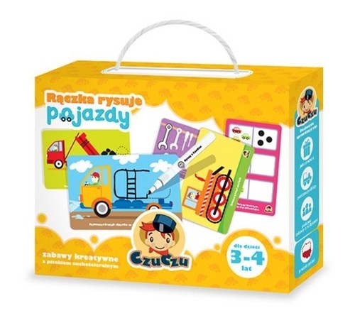 okładka Rączka rysuje Pojazdy książka