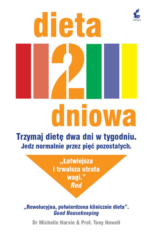 okładka Dieta 2-dniowa książka | Michelle Harvie, Tony Howell