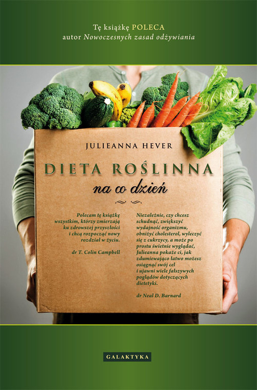 okładka Dieta roślinna na co dzień książka | Julieanna Hever