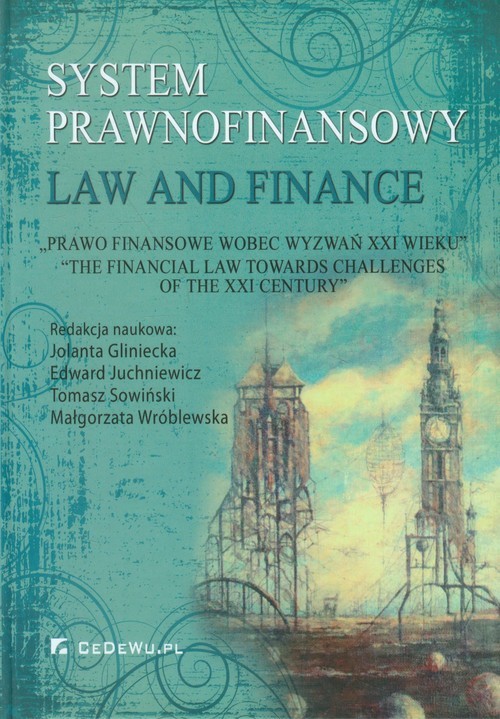 okładka System prawnofinansowy Law and Finance książka
