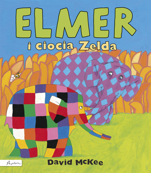 okładka Elmer i ciocia Zelda książka | McKee David