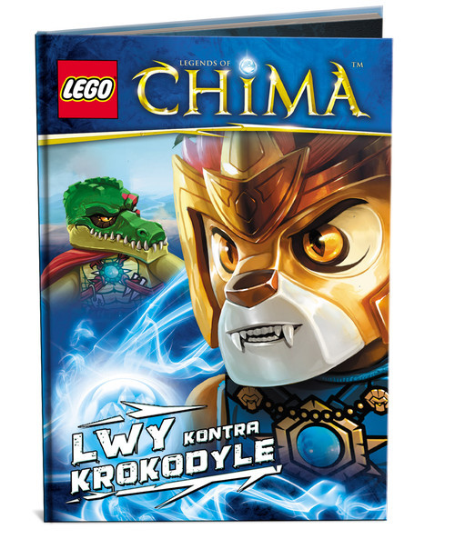 okładka LEGO Legends of Chima Lwy kontra Krokodyle książka