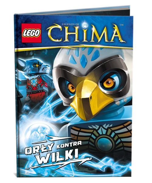 okładka LEGO Legends of Chima Orły kontra Wilki książka