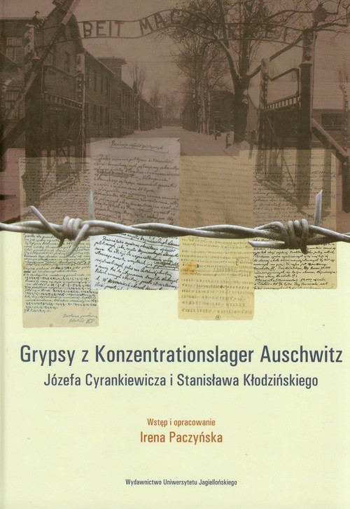 okładka Gryps z Konzentrationslager Auschwitz Józefa Cyrankiewicza i Stanisława Kłodzińskiego książka | Irena Paczyńska