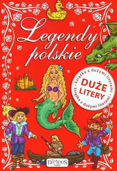 okładka Legendy polskie duże litery książka