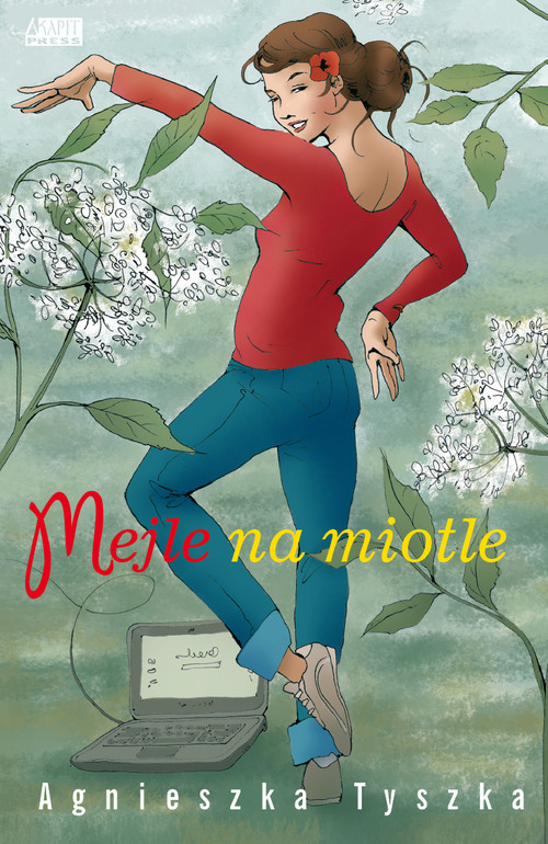 okładka Mejle na miotle książka | Agnieszka Tyszka