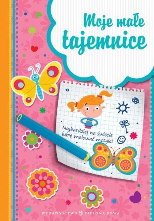 okładka Notatnik Moje małe tajemnice książka | Agnieszka Sobich