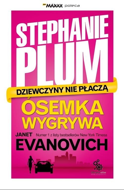 okładka Stephanie Plum Ósemka wygrywa książka | Janet Evanovich