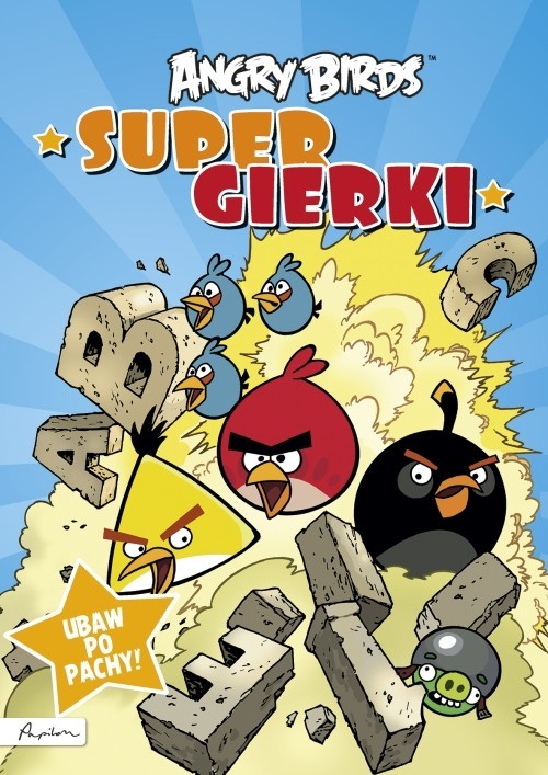 okładka Angry Birds Supergierki książka