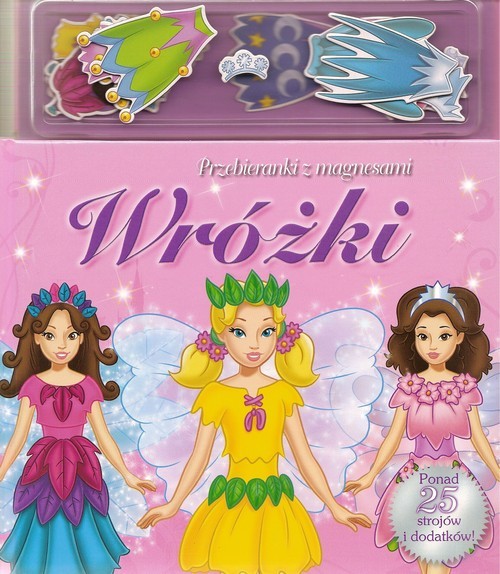 okładka Wróżki przebieranki z magnesami książka