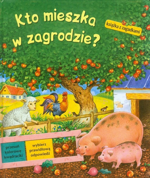 okładka Kto mieszka w zagrodzie Książka z zagadkami książka | Wierszinska Daria