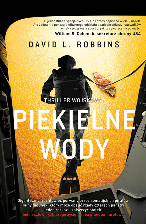 okładka Piekielne wody książka | David L. Robbins