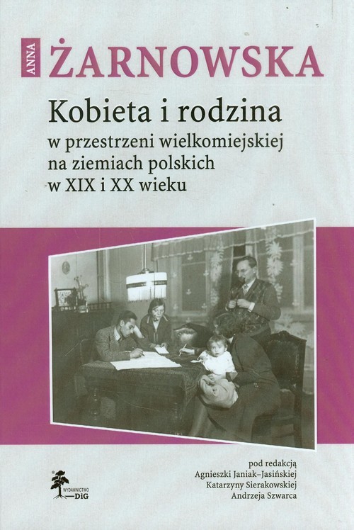 okładka Kobieta i rodzina w przestrzeni wielkomiejskiej na ziemiach polskich w XIX i XX wieku książka | Anna Żarnowska