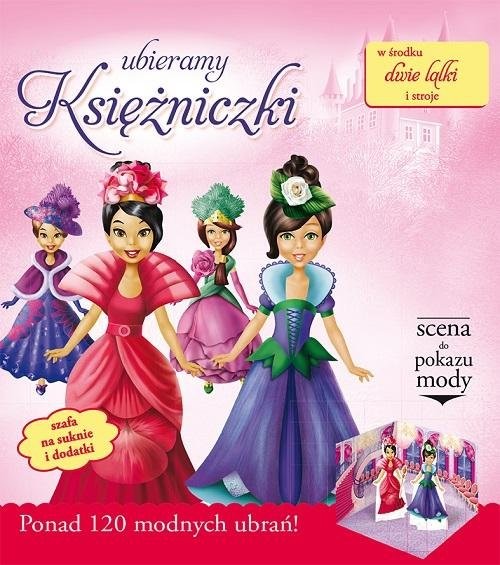 okładka Ubieramy Księżniczki książka