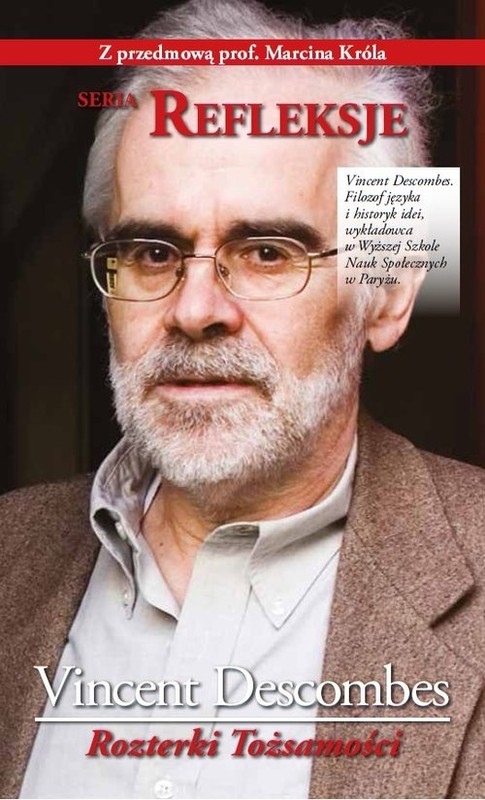 okładka Rozterki tożsamości książka | Vincent Descombes