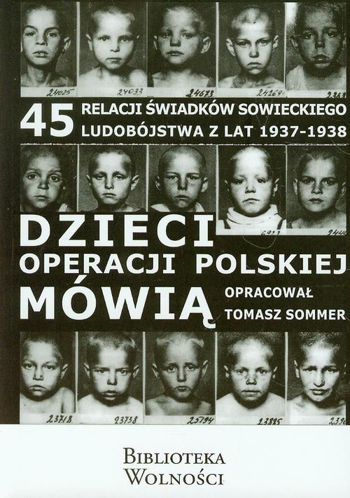 okładka Dzieci operacji polskiej mówią książka