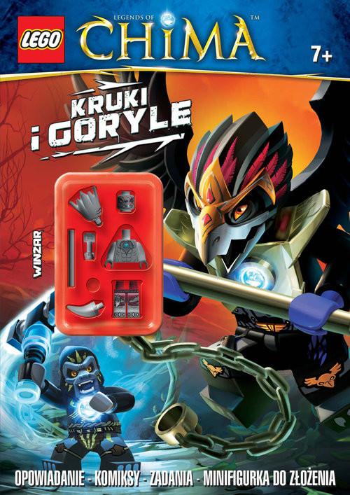 okładka Lego Legends of Chima Kruki i Goryle książka
