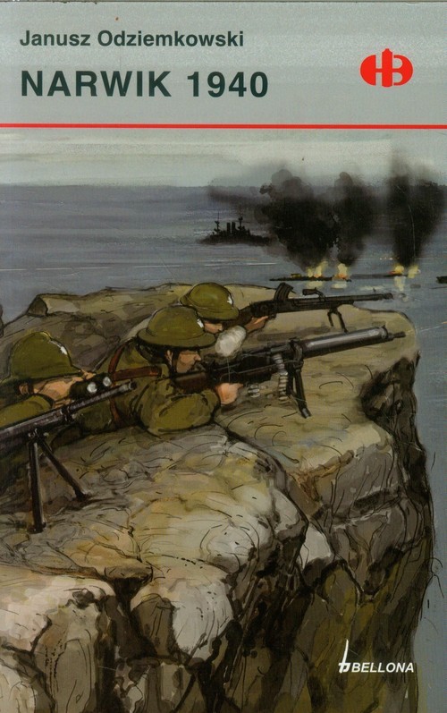 okładka Narwik 1940 książka | Odziemkowski Janusz