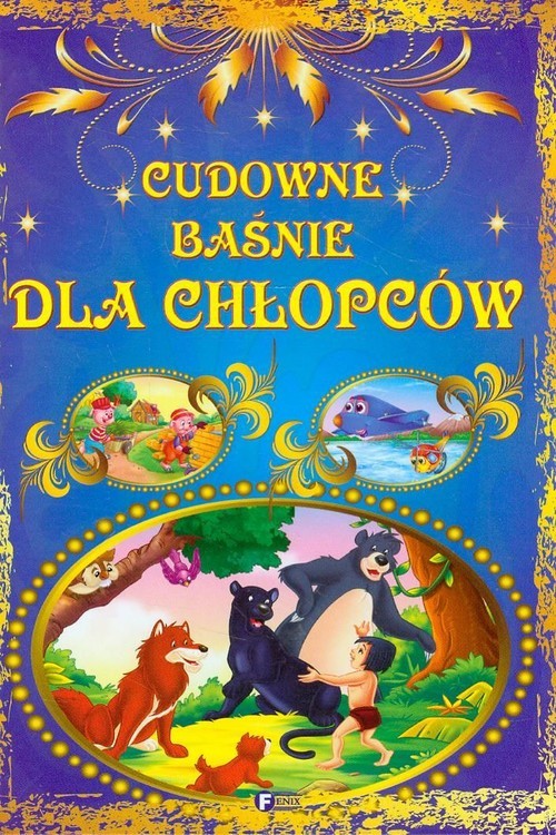 okładka Cudowne baśnie dla chłopców książka