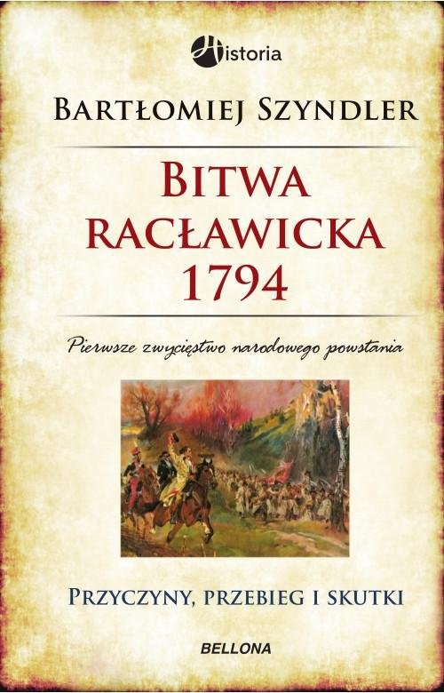 okładka Bitwa racławicka 1794 książka | Bartłomiej Szyndler