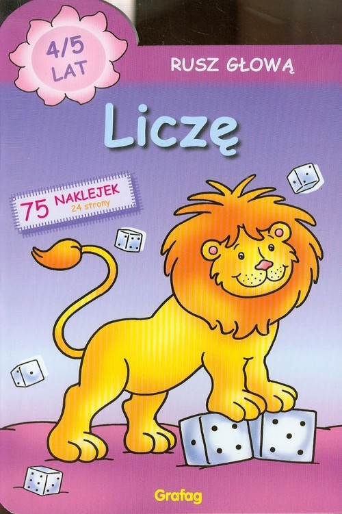okładka Rusz głową Liczę 4-5 lat książka