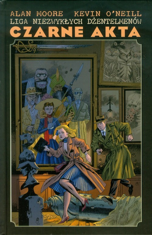 okładka Liga Niezwykłych Dżentelmenów Tom 4 Czarne akta książka | O'Neil Kevin