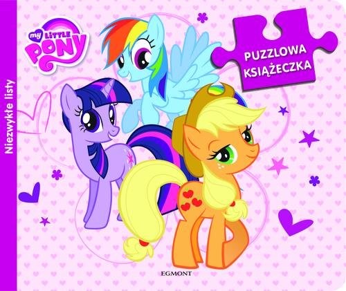 okładka My Little Pony Puzzlowa książeczka Niezwykłe listy książka