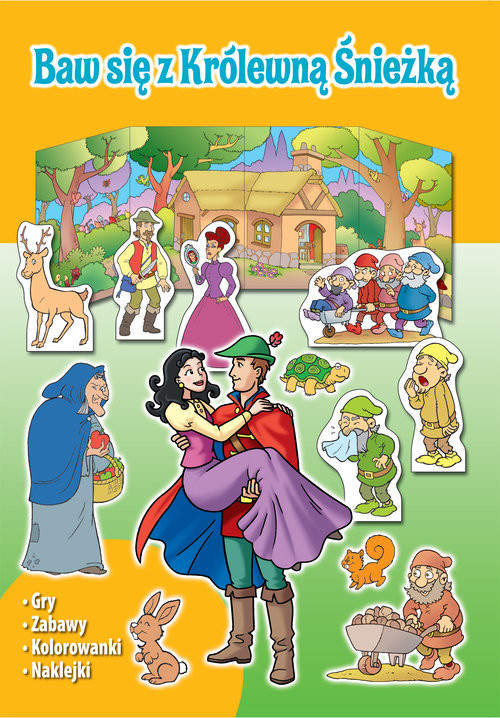 okładka Baw się z Królewną Śnieżką książka