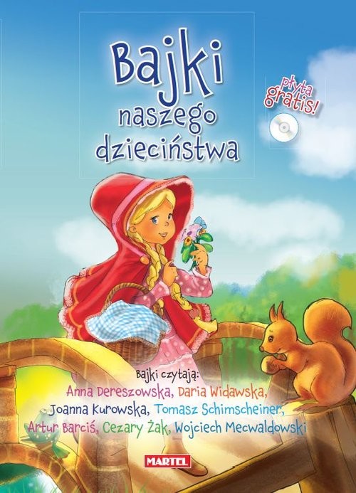 okładka Bajki naszego dzieciństwa + CD książka