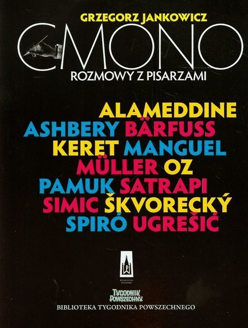 okładka Cmono Rozmowy z pisarzami książka | Grzegorz Jankowicz