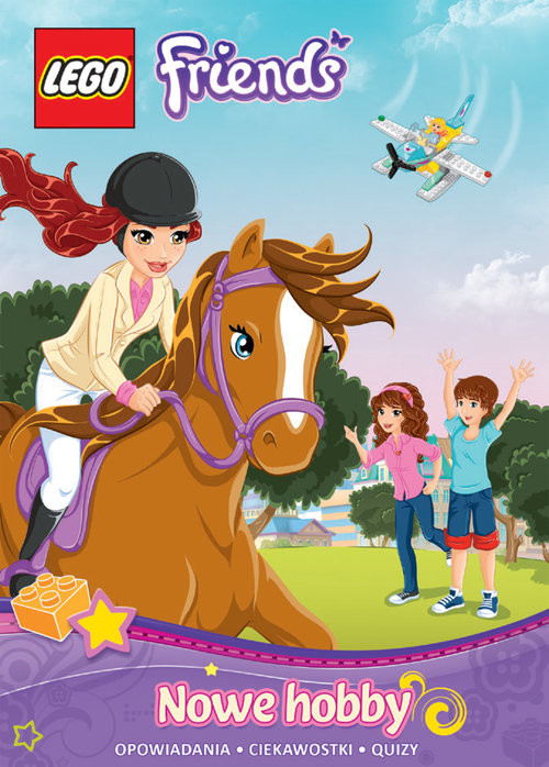 okładka Lego Friends Nowe hobby LNR104 książka