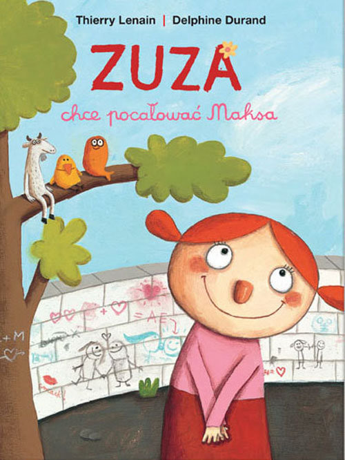 okładka Zuza chce pocałować Maksa książka