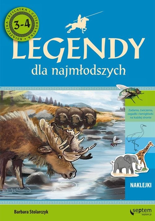 okładka Legendy dla najmłodszych 3-latek i 4-latek książka | Barbara Stolarczyk