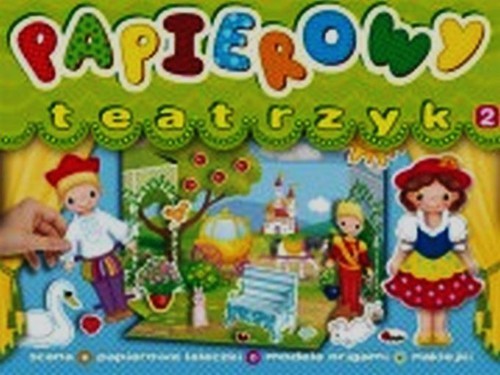 okładka Papierowy teatrzyk 2 książka
