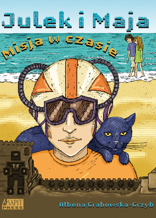 okładka Julek i Maja Misja w czasie książka | Ałbena Grabowska-Grzyb