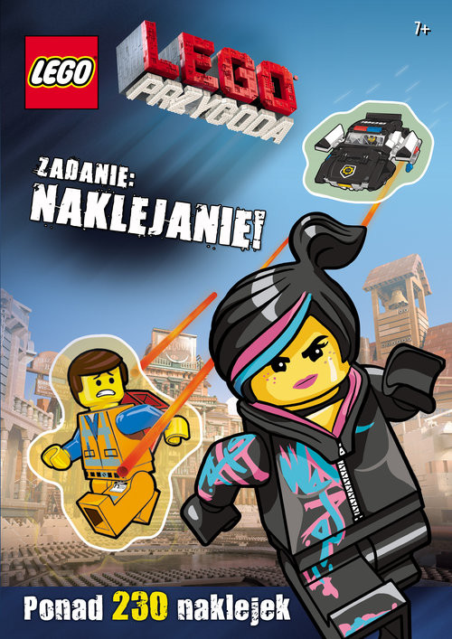 okładka Lego Przygoda Zadanie naklejanie! książka