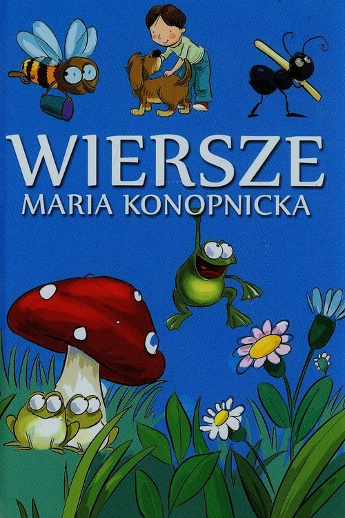 okładka Wiersze Maria Konopnicka książka