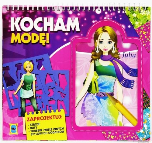 okładka Kocham modę! Julia książka