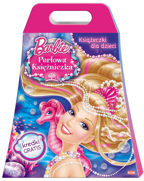 okładka Barbie Perłowa Księżniczka książka