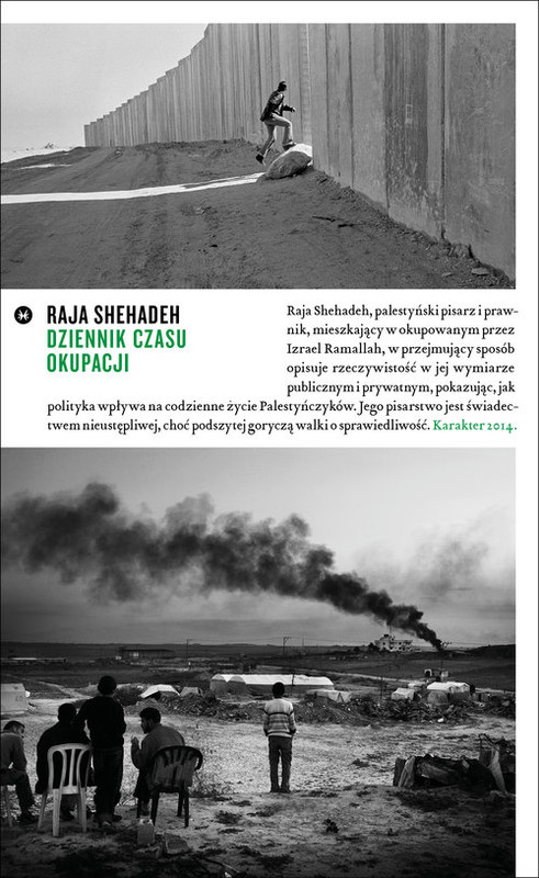 okładka Dziennik czasu okupacji książka | Raja Shehadeh