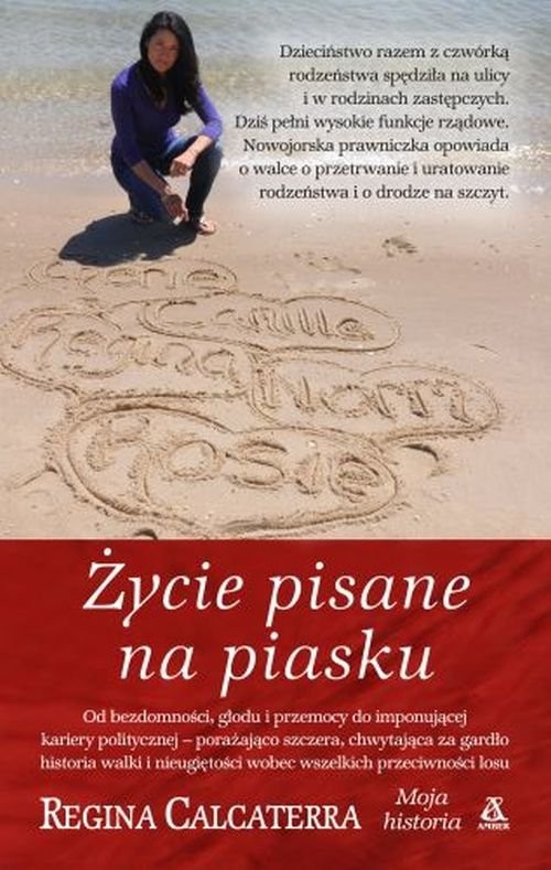 okładka Życie pisane na piasku książka | Regina Calcaterra