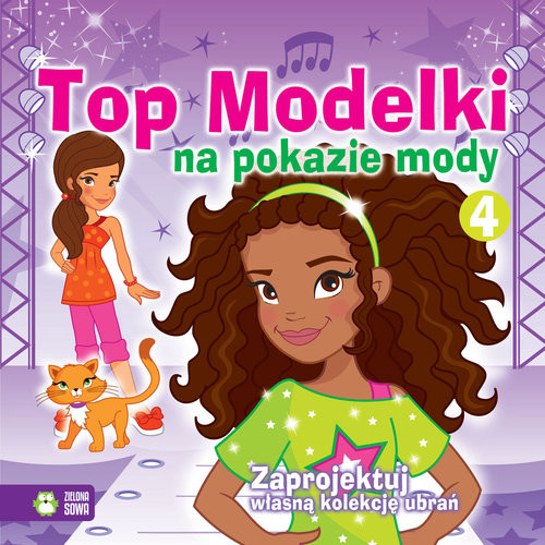 okładka Top Modelki na pokazie mody 4 książka