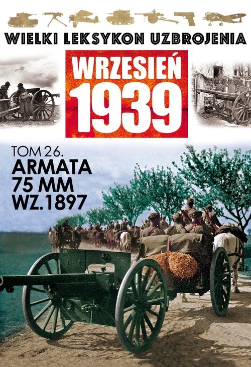 okładka Armata 75 mm WZ.1897 książka