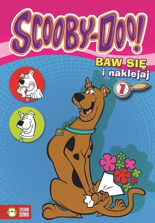 okładka Scooby-Doo Super naklejki cz 1 książka