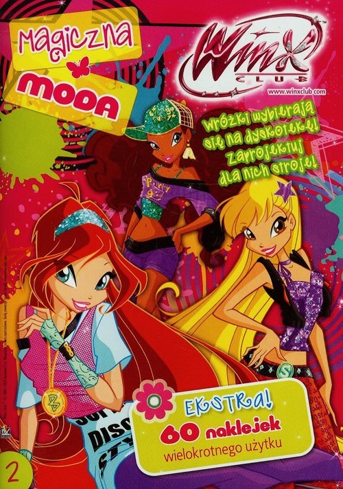 okładka Winx Club Magiczna Moda 2 książka